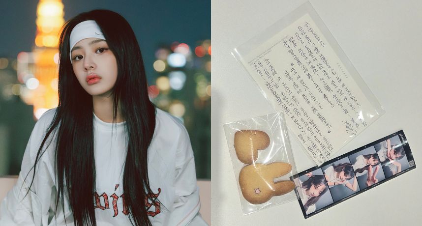 NewJeans Minji 親烤500片餅乾掛門把！低調現身生咖 粉絲淚崩：這根本禮物精靈